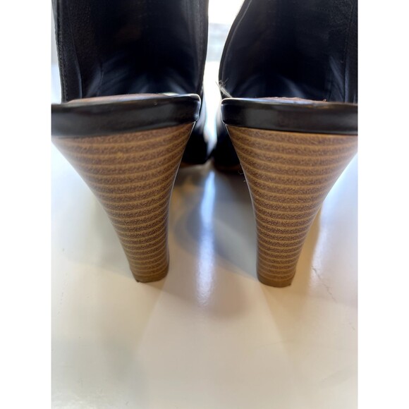 Chinese Laundry Womens Heeled Zip Open Toe Booties Size 9/40 Taupe Shoes - Picture 9 of 12